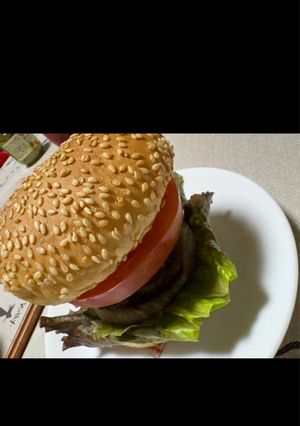 夕食に食べたい！簡単ハンバーガー！-レシピのメイン写真