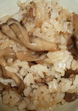 舞茸のオイスターソースまぜご飯-レシピのメイン写真