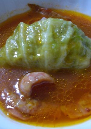 夫に大好評!豆乳入りロールキャベツ-レシピのメイン写真