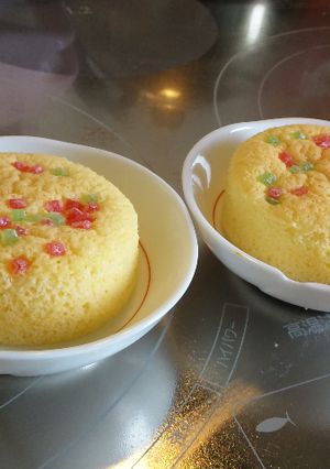 ふんわりシフォン生地☆カップケーキ-レシピのメイン写真