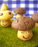 ♫♬♪ベビーチョコできのこのクッキー♪♬