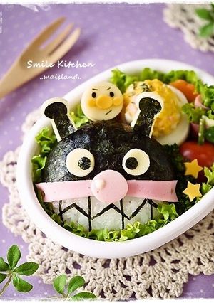 バイキンマン＊キャラ弁-レシピのメイン写真
