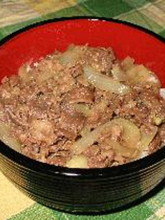 牛丼-レシピのメイン写真