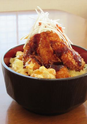 特製甘辛たれ＋タルタルソース海老フライ丼-レシピのメイン写真