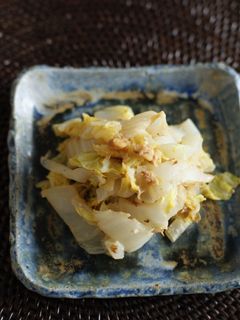 白菜のくるみ和え♪-レシピのメイン写真