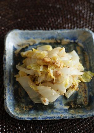 白菜のくるみ和え♪-レシピのメイン写真