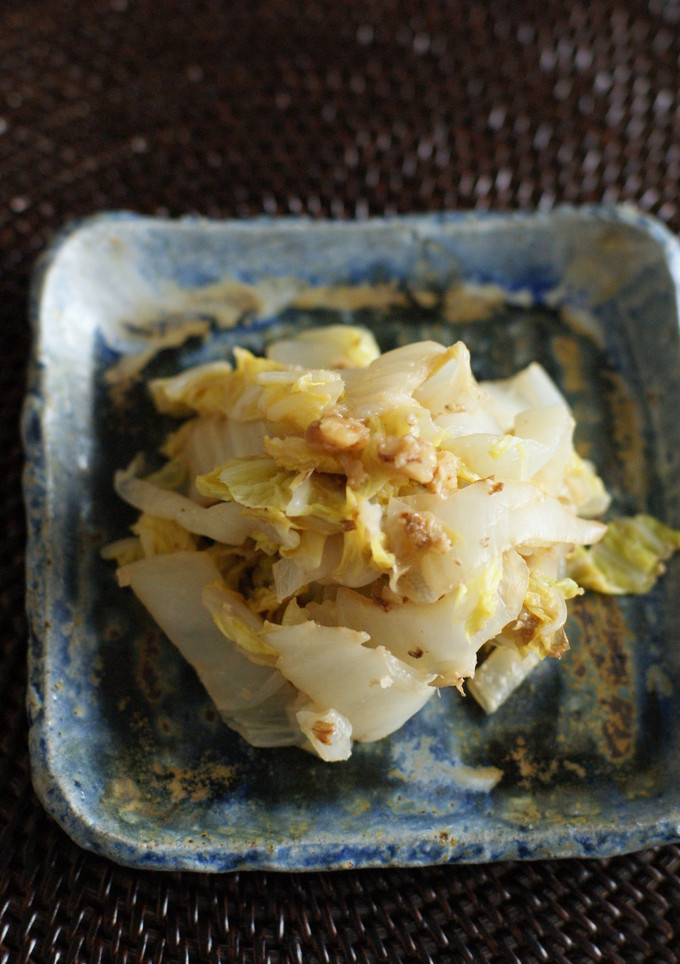 白菜のくるみ和え♪-レシピのメイン写真