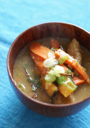 干し野菜のお味噌汁♪-レシピのメイン写真