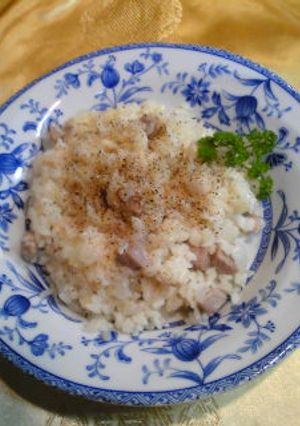 塩豚ポトフの後は♪フライパンでピラフ-レシピのメイン写真