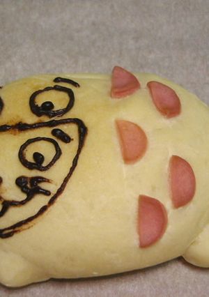 ねこざかなパン-レシピのメイン写真