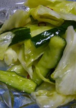 野菜の甘酢サラダ♪パリパリサッパリ。-レシピのメイン写真