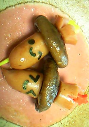☆簡単キャラ弁♪お花つき椎茸ちゃん☆-レシピのメイン写真