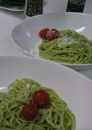 簡単ジェノベーゼパスタ-レシピのメイン写真