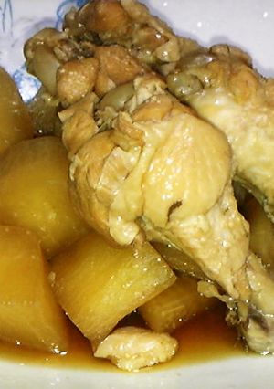 圧力鍋で大根と鶏手羽のとろとろ煮！-レシピのメイン写真
