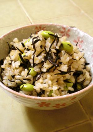 ひじきと枝豆のごはん-レシピのメイン写真
