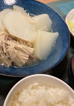 大根いっぽん丸ごと柚子こしょう煮-レシピのメイン写真