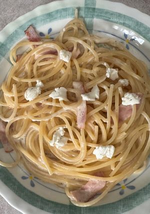 ブルサンチーズのパスタ-レシピのメイン写真