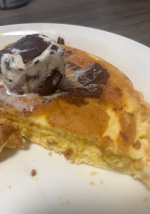 簡単 ふわふわ パンケーキ-レシピのメイン写真