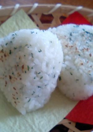 パセリDE焼きむす-レシピのメイン写真