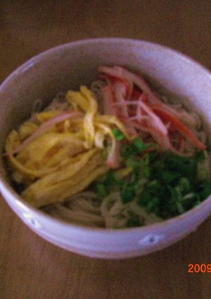 朝ごはん❤にゅうめん-レシピのメイン写真