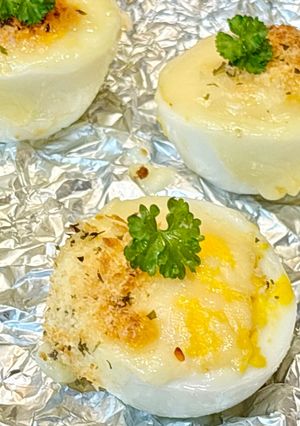 夕食やランチの小鉢。お弁当にも。可愛いゆでたまご-レシピのメイン写真
