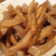 甘辛コンニャクとゴボウ炒め