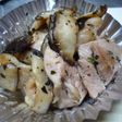 お弁当に☆鶏肉と椎茸のレモンバジル焼き