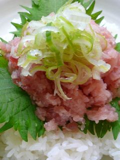 簡単☆ネギトロ丼-レシピのメイン写真