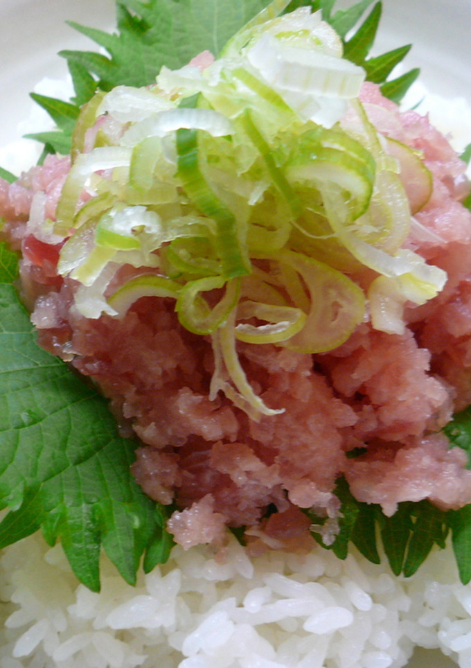 簡単☆ネギトロ丼-レシピのメイン写真