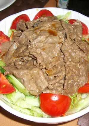 お野菜たっぷり☆牛肉サラダ-レシピのメイン写真