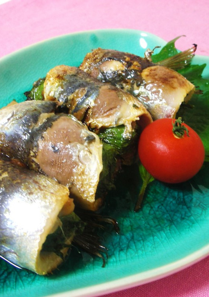 いわしの梅しそ巻き焼き-レシピのメイン写真