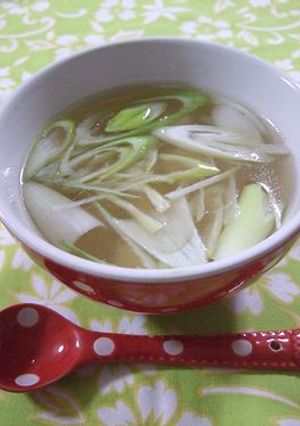 しゃぶしゃぶの茹で汁で✿あっさりスープ-レシピのメイン写真