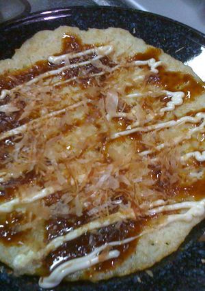 長芋のフワフワ焼き☆混ぜて焼くだけ♪-レシピのメイン写真