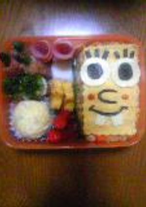 スポンジボブ弁当-レシピのメイン写真