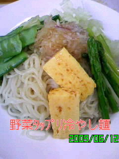 緑タップリ・冷やし中華-レシピのメイン写真