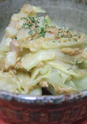 キャベツのシーチキン和え☆カレー風味-レシピのメイン写真