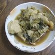 残り高菜のうまうま煮