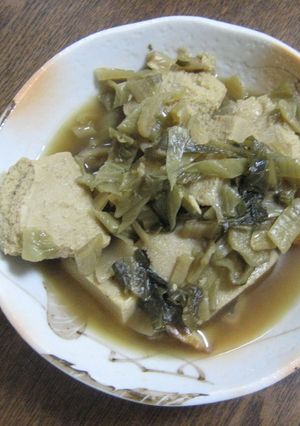 残り高菜のうまうま煮-レシピのメイン写真