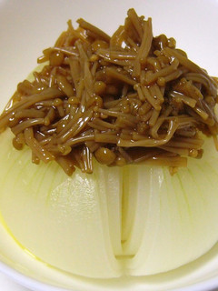 レンジdeなめ茸玉ねぎ☆彡-レシピのメイン写真