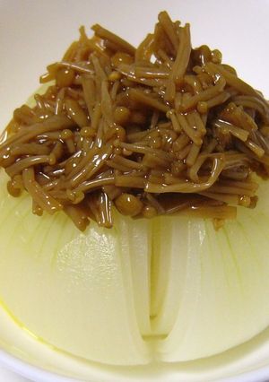 レンジdeなめ茸玉ねぎ☆彡-レシピのメイン写真