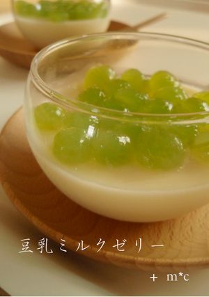 豆乳ミルクゼリー-レシピのメイン写真
