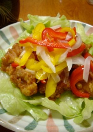 サワー漬け野菜たっぷり♪鶏唐南蛮-レシピのメイン写真