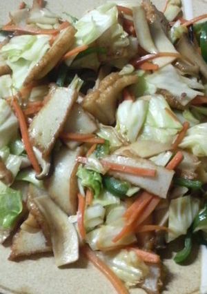 めちゃうま野菜炒め(醤油)-レシピのメイン写真