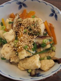豆腐の炒り煮(あんかけバージョン)-レシピのメイン写真