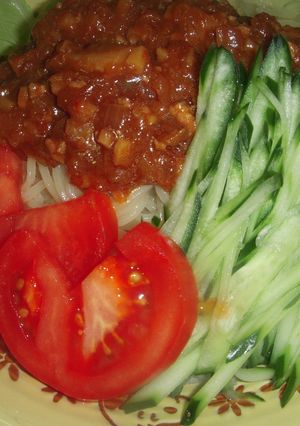 ジャージャー麺(中華麺)-レシピのメイン写真