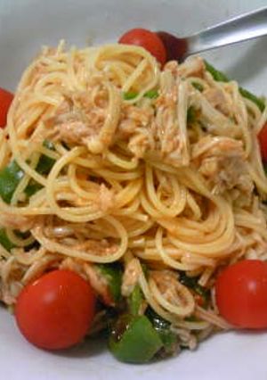 簡単!生姜風味のツナパスタ-レシピのメイン写真