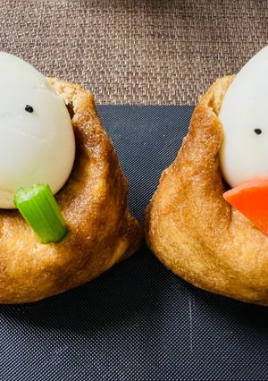 お大豆さまとおいな(り)さま🎎😂🤣😂🤣-レシピのメイン写真