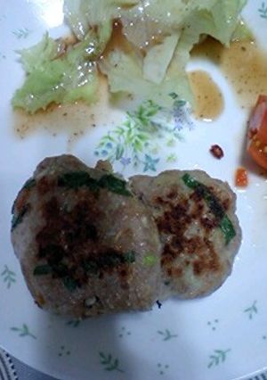 マグロのハンバーグ-レシピのメイン写真