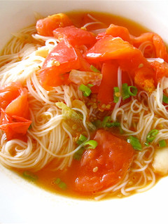 つけこみトマト*朱夏のそうめん-レシピのメイン写真