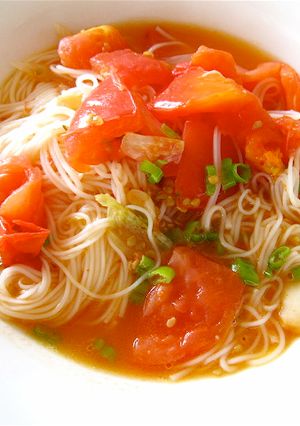つけこみトマト＊朱夏のそうめん-レシピのメイン写真